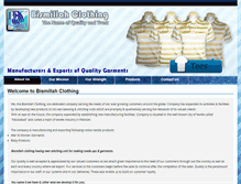 Tablet Screenshot of bismillahclothing.com
